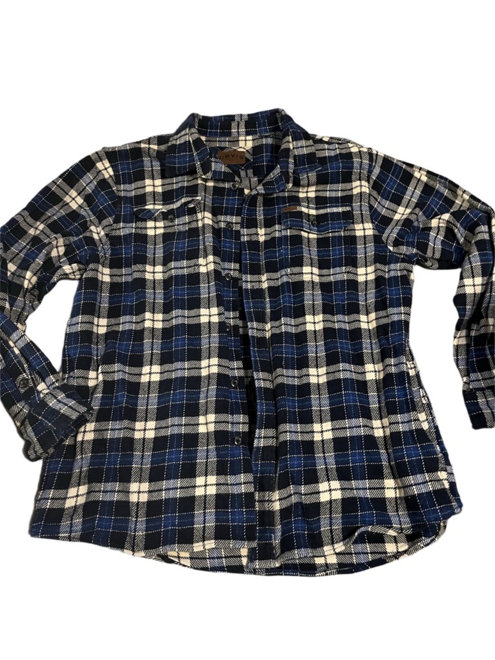 Mens Orvis cotton flannel